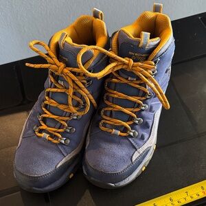 Skechers Blue and Yellow Hiking Boots